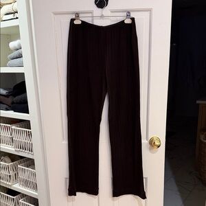 DONNI. The Pointelle Simple Crop Pant XS